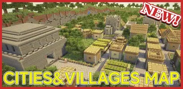 Cities and villages for minecraft