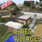 ikon Cities and villages for minecraft