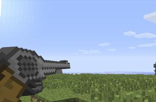 Swords mod and guns for Minecraft Affiche
