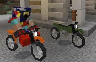Advanced transport mod for Minecraft পোস্টার