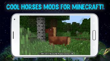 Horses mods for Minecraft Affiche