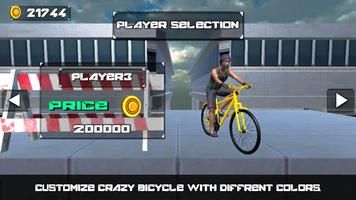 Rooftop Bicycle Stunts 3D-Free screenshot 1