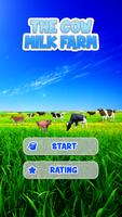 The Cow Milk Farm game - Free پوسٹر