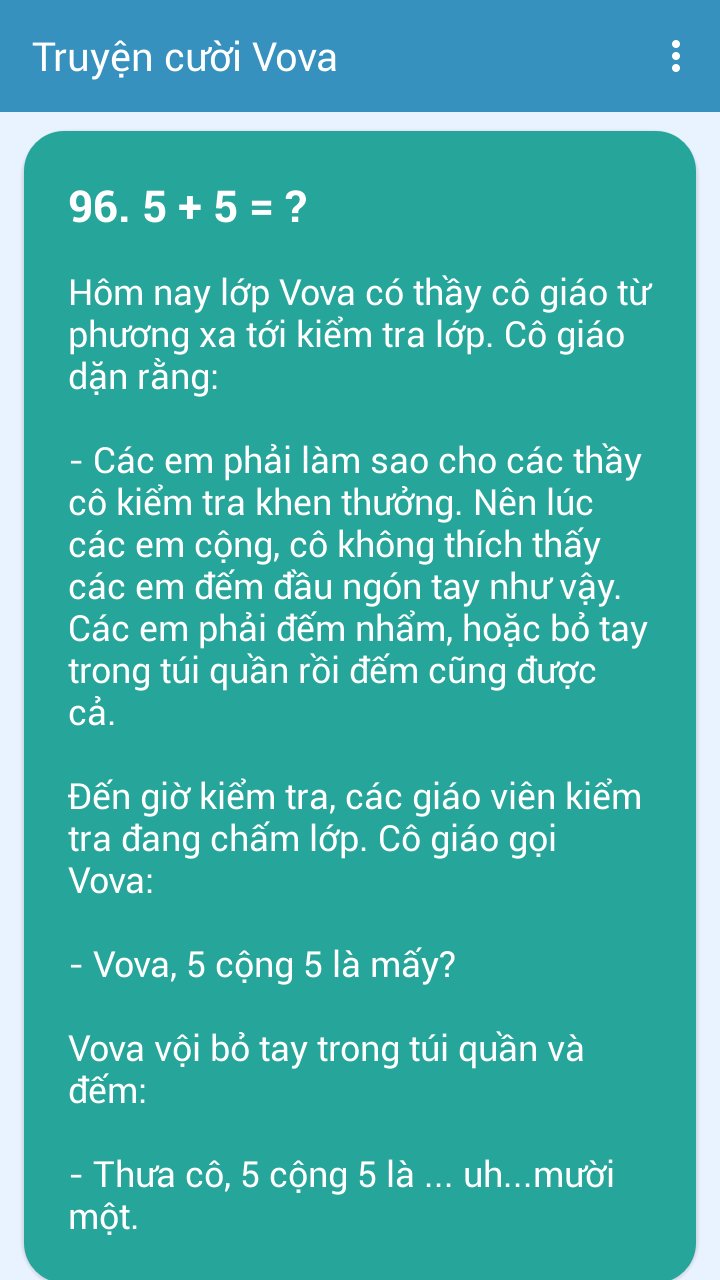 Truyện Cười Vova For Android Apk Download