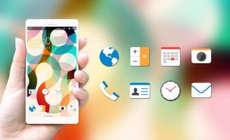 Abstract Minimal Theme for HTC Desire 820G اسکرین شاٹ 3