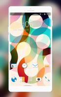 Poster Abstract Minimal Theme for HTC Desire 820G