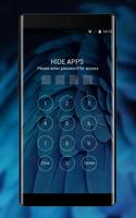 Theme for Desire 826: Amazing Blue Feather Skin screenshot 2