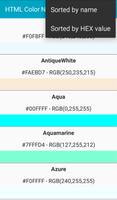 HTML Color Names скриншот 1