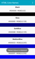 HTML Color Names screenshot 3