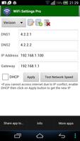 WiFi Settings (DNS,IP,..) PRO capture d'écran 3