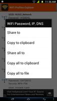WiFi Password, IP, DNS capture d'écran 3