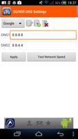 3G/4G/Wifi DNS Settings постер