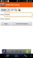 3G/4G/Wifi DNS Settings poster