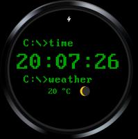 DOS Watch Face imagem de tela 1