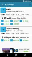 Pécsi busz menetrend スクリーンショット 2