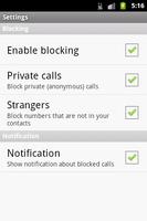 Simple Call Blocker Affiche