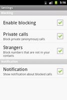 Simple Call Blocker poster