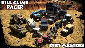 Poster Hill Dirt Masters Car Racing