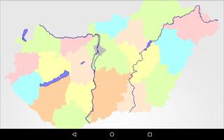 Magyarország Térkép Kvíz Ekran Görüntüsü 1