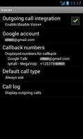 Voice+ (Google Voice callback) Plakat