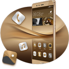 Theme for P8 & P10 Gold Wallpa simgesi