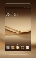 Tema para Huawei P8 y P10 Gold Poster