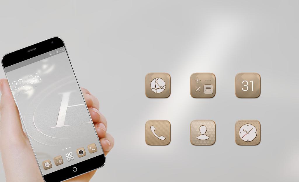 Theme for P10 HD: Lite Gold for Android - APK Download