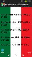 ALL HD ITALY TV CHANNELS capture d'écran 1