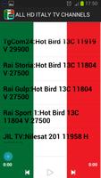 ALL HD ITALY TV CHANNELS ảnh chụp màn hình 2