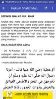 HUKUM SHALAT IDUL ADHA Affiche