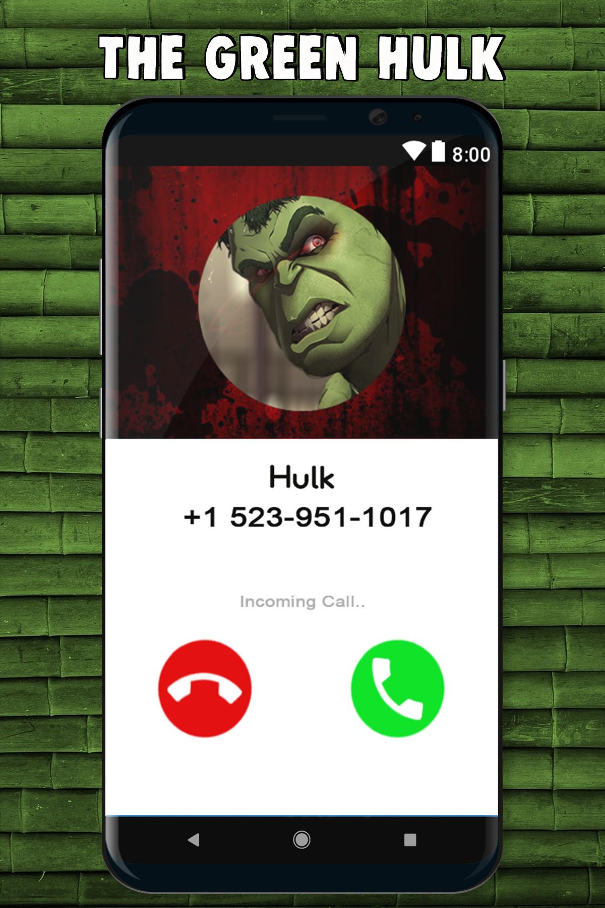 Do Not Call The Green Hulk He Will Come To You For Android