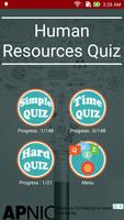 Human Resources(HR) Quiz Plakat