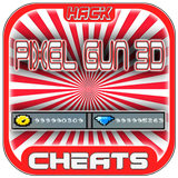 Cheats For Pixel Gun 3d Hack Joke App - Prank! simgesi