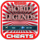 Cheats For Mobile Legends Hack Joke App - Prank! ícone