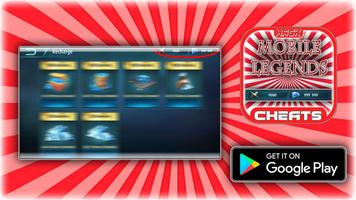 Cheats For Mobile Legends Hack Joke App - Prank! imagem de tela 1