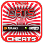 Cheats For CATS Crash Arena Hack Joke App - Prank! simgesi
