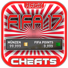 Cheats For FIFA 17 Hack Joke App - Prank! Zeichen