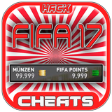 Cheats For FIFA 17 Hack Joke App - Prank! simgesi