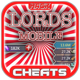 Cheats For Lords Mobile Hack Joke App - Prank! ícone