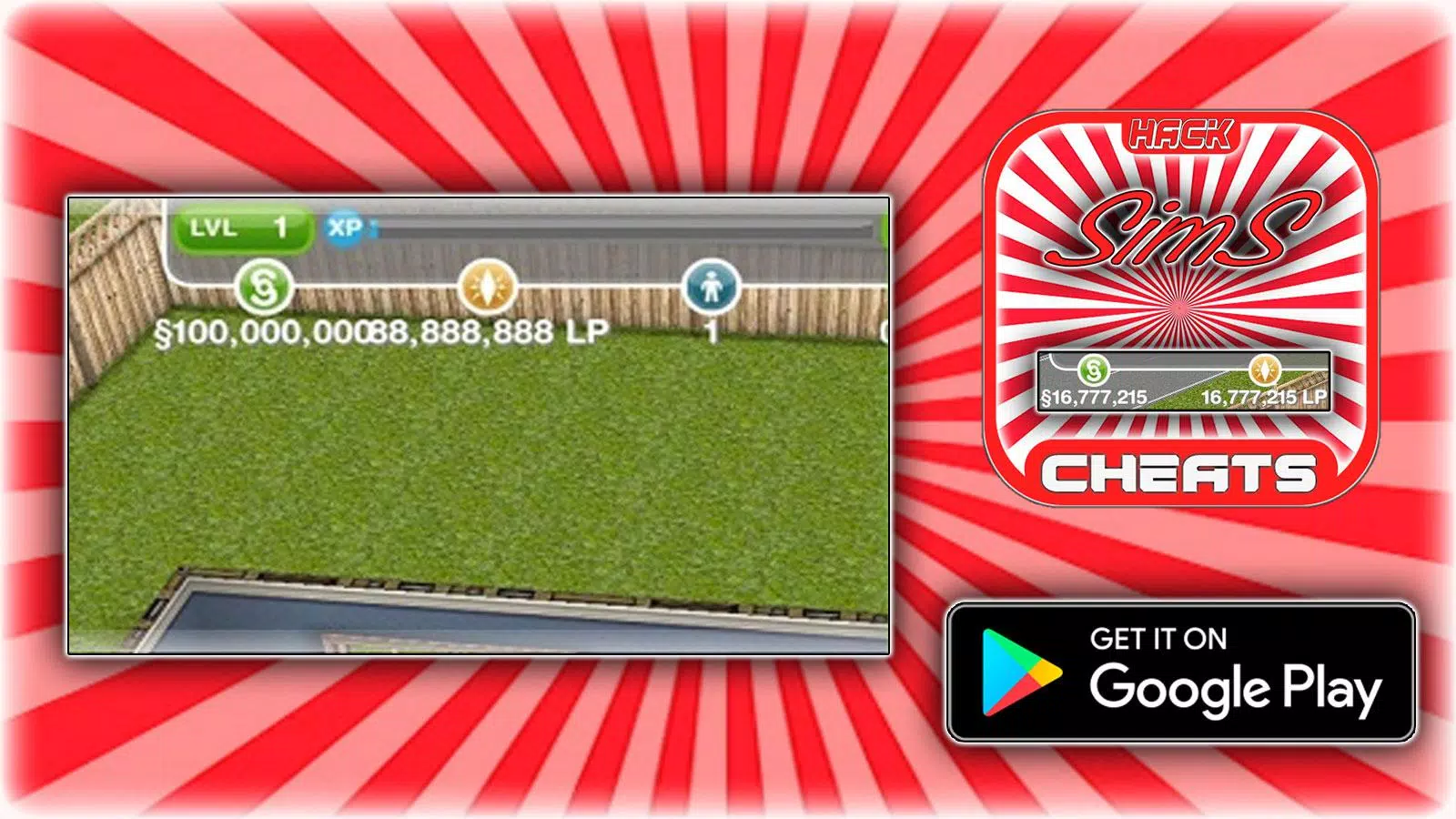 Cheats for The SIMS FreePlay +, Apps