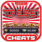 Cheats For Top Eleven Hack Joke App - Prank! simgesi