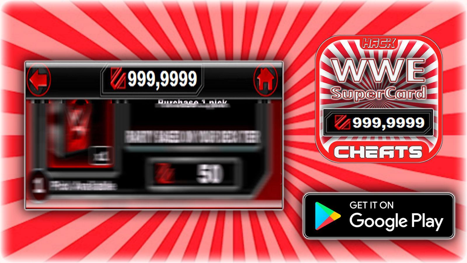 Cheats For WWE SuperCard Hack Joke App - Prank! captura de pantalla 5.
