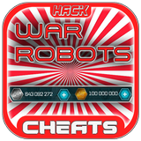 Cheats For War Robots Hack Joke App - Prank! Zeichen