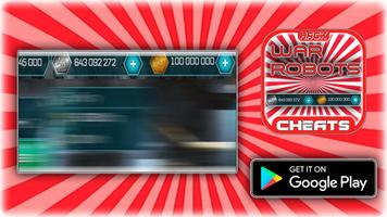 Cheats For War Robots Hack Joke App - Prank! Screenshot 1