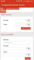 HungerCalls Partner Centre screenshot 1