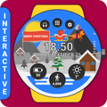 Christmas Watch Face Reborn (by HuskyDev)
