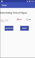 Uraan - Pigeon Hour Calculator स्क्रीनशॉट 2