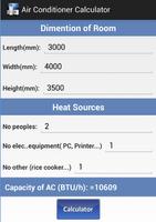 Air Conditioner Calculator 스크린샷 1