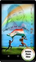 15 August - Independence Day Greetings, Photo Blur syot layar 1