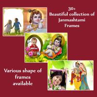 Janmashtami Photo Frames Affiche